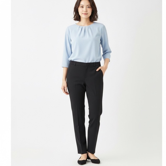 J. Crew Pants - J. Crew Women's Black Straight Leg Trousers